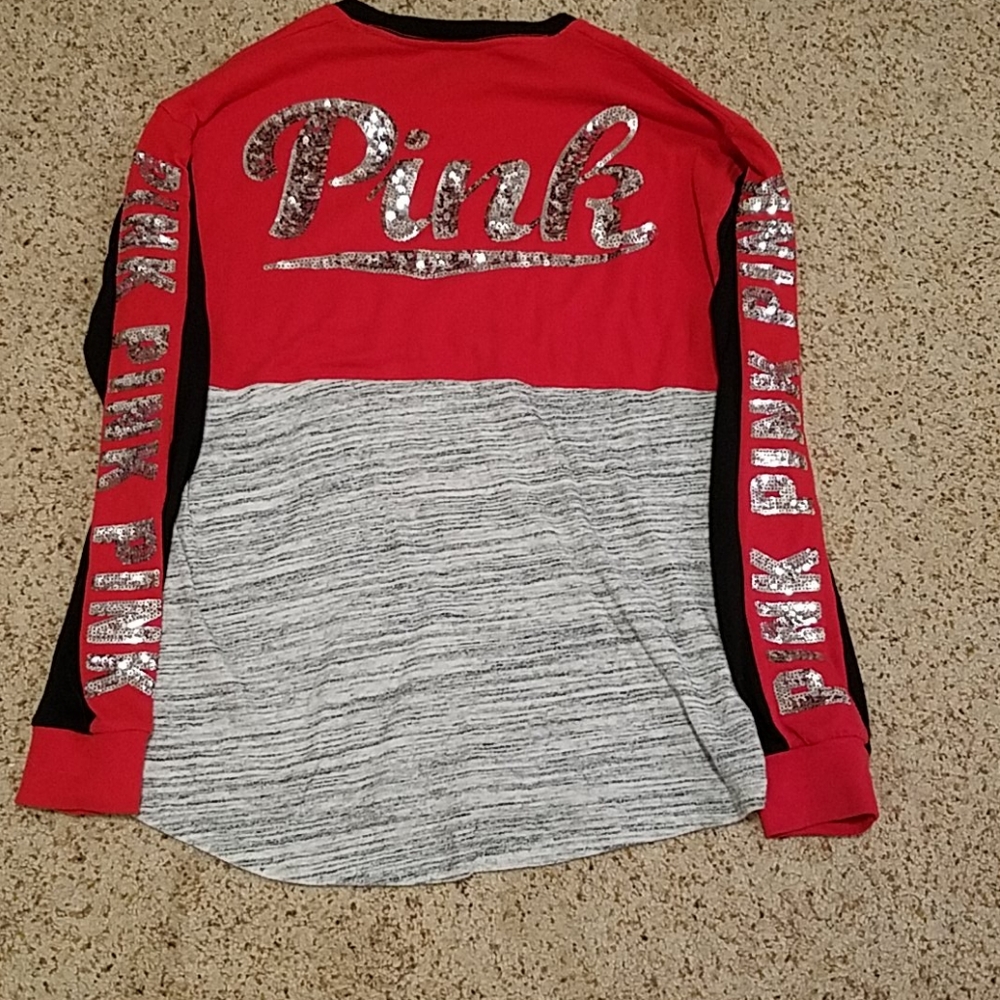 Pink Victoria's secret pullover